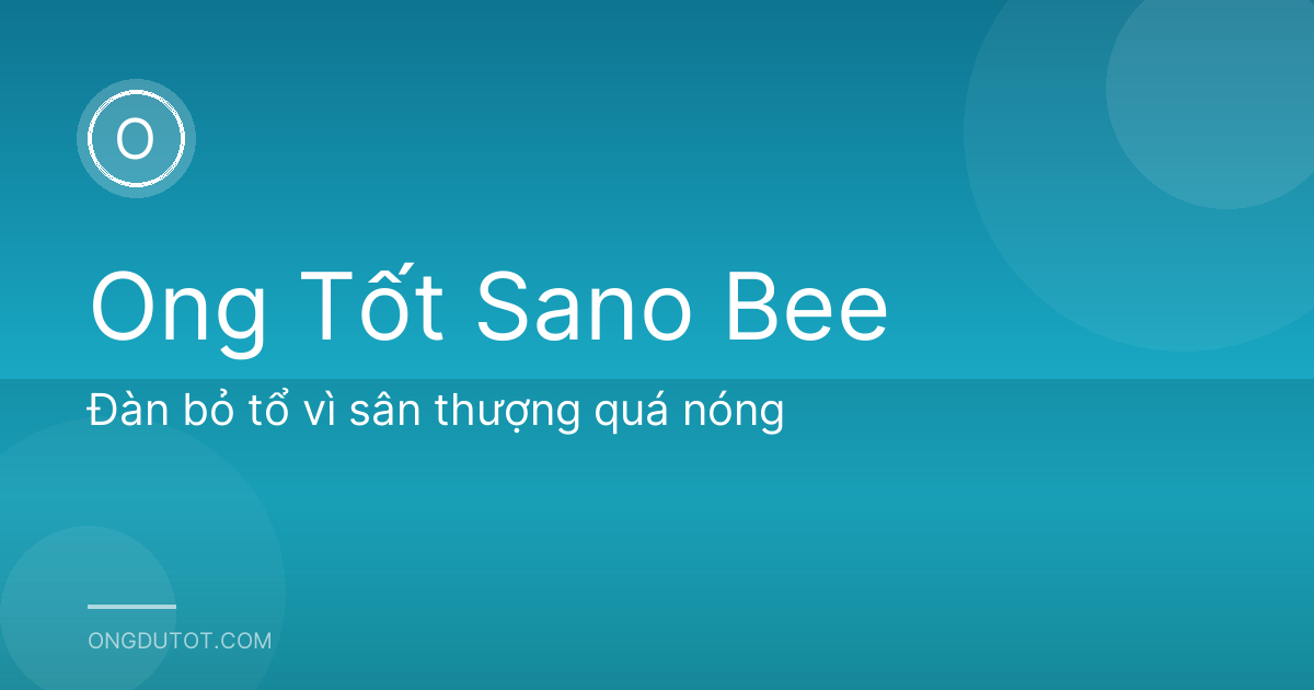 Đàn bỏ tổ vì sân thượng quá nóng