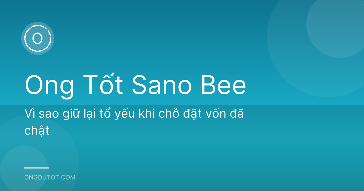 Vì sao giữ lại tổ yếu khi chỗ đặt vốn đã chật