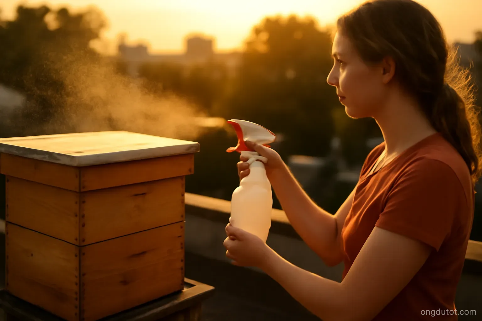 Ong dú bỏ tổ vì độ ẩm thấp trên sân thượng Sài Gòn: cách phát hiện và điều chỉnh